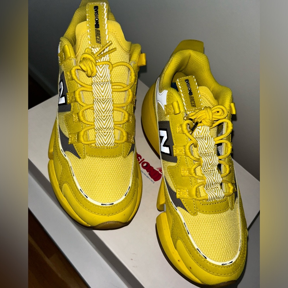 Jaden Smith x Vision Racer 'Sunflower Yellow' New Balance sneaker U.S. size 9